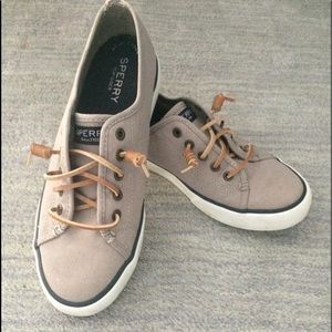 Grey gray sperry 7